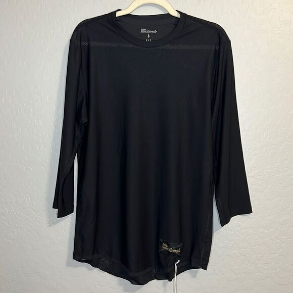 Un-Sanctioned Un-Run Long Tee 3/4 Black Size Large - Picture 12 of 12